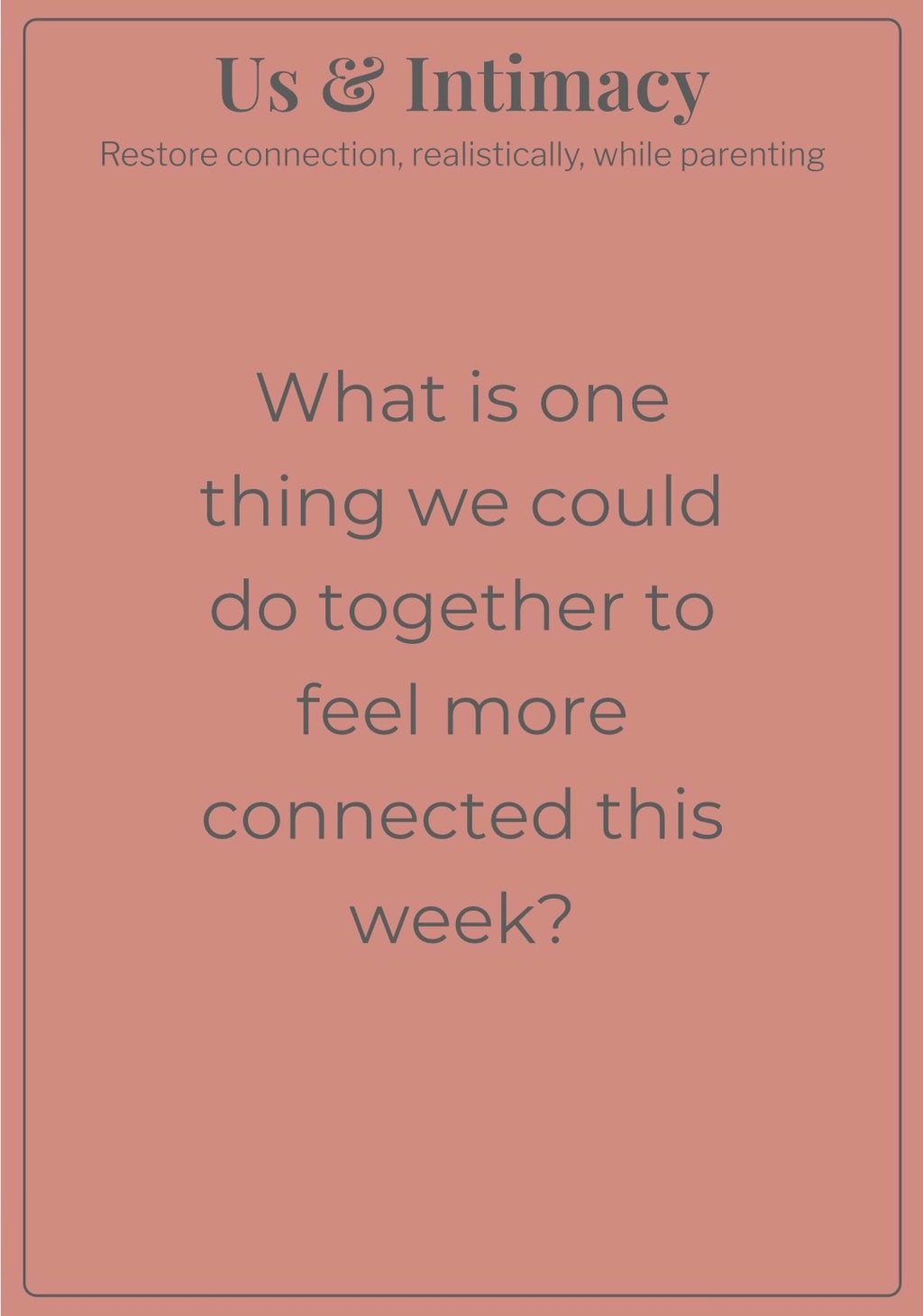 Conversations for Marriage, Grace, Growth & Laughter *Printable PDF!*