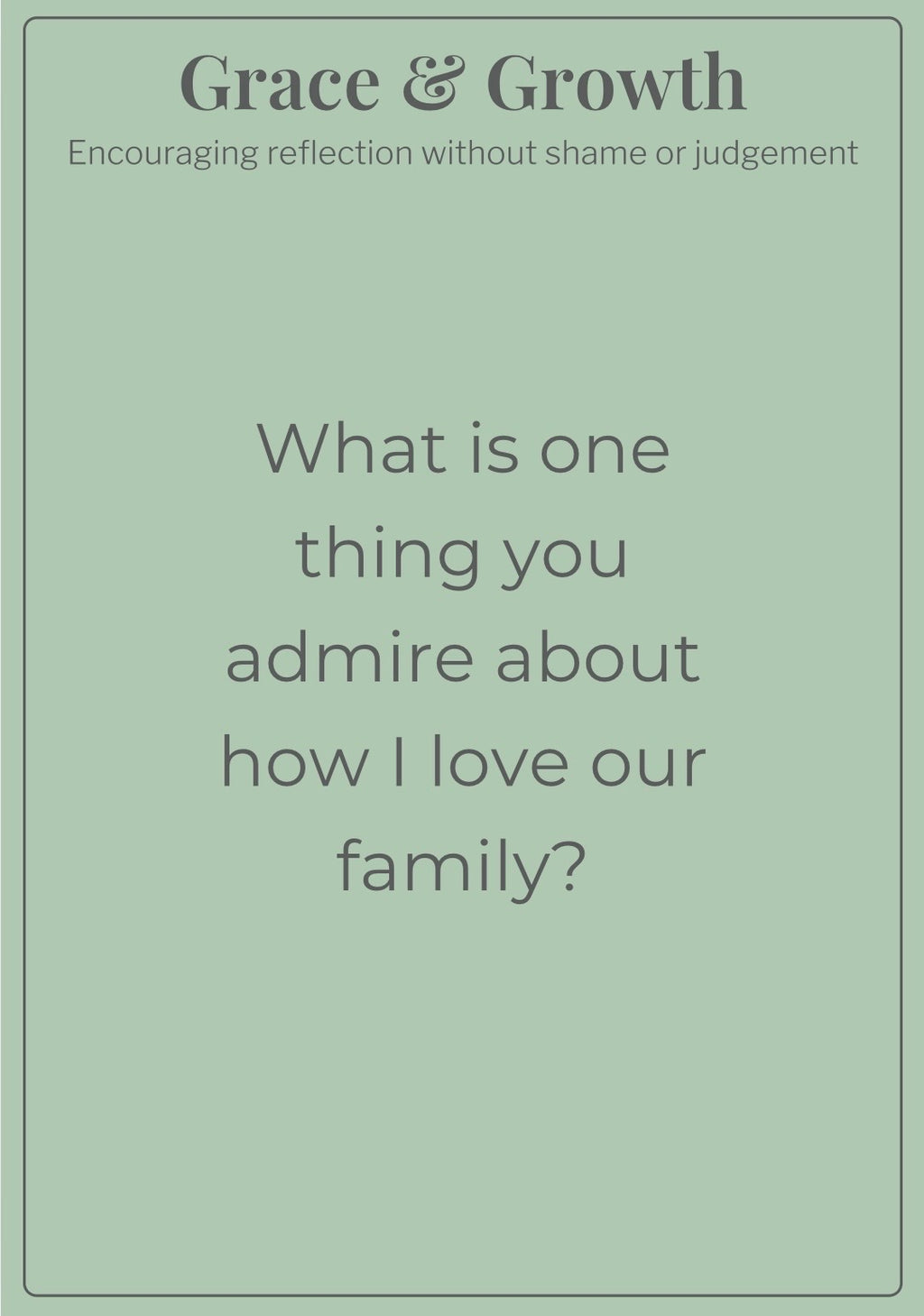 Conversations for Marriage, Grace, Growth & Laughter *Printable PDF!*