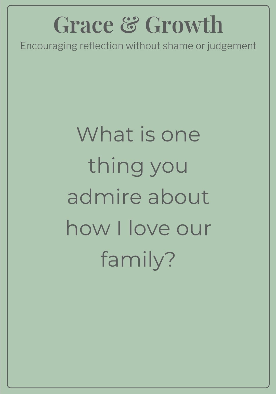 Conversations for Marriage, Grace, Growth & Laughter *Printable PDF!*