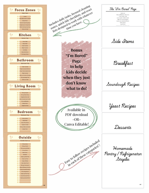 Meal planning and Home management